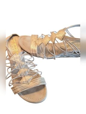 New York Transit Strappy Sandals Size 10